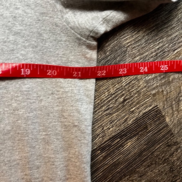 Vintage Nike Shirt Grey Size Large Y2K Silver Tag Logo Check Sport KC Tee - Picture 4 of 6